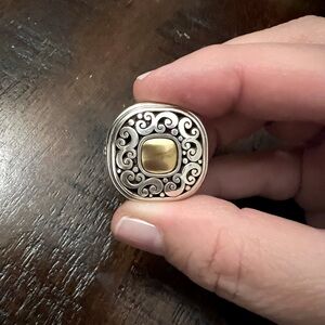 Brighton ring. Size 8. Never worn.